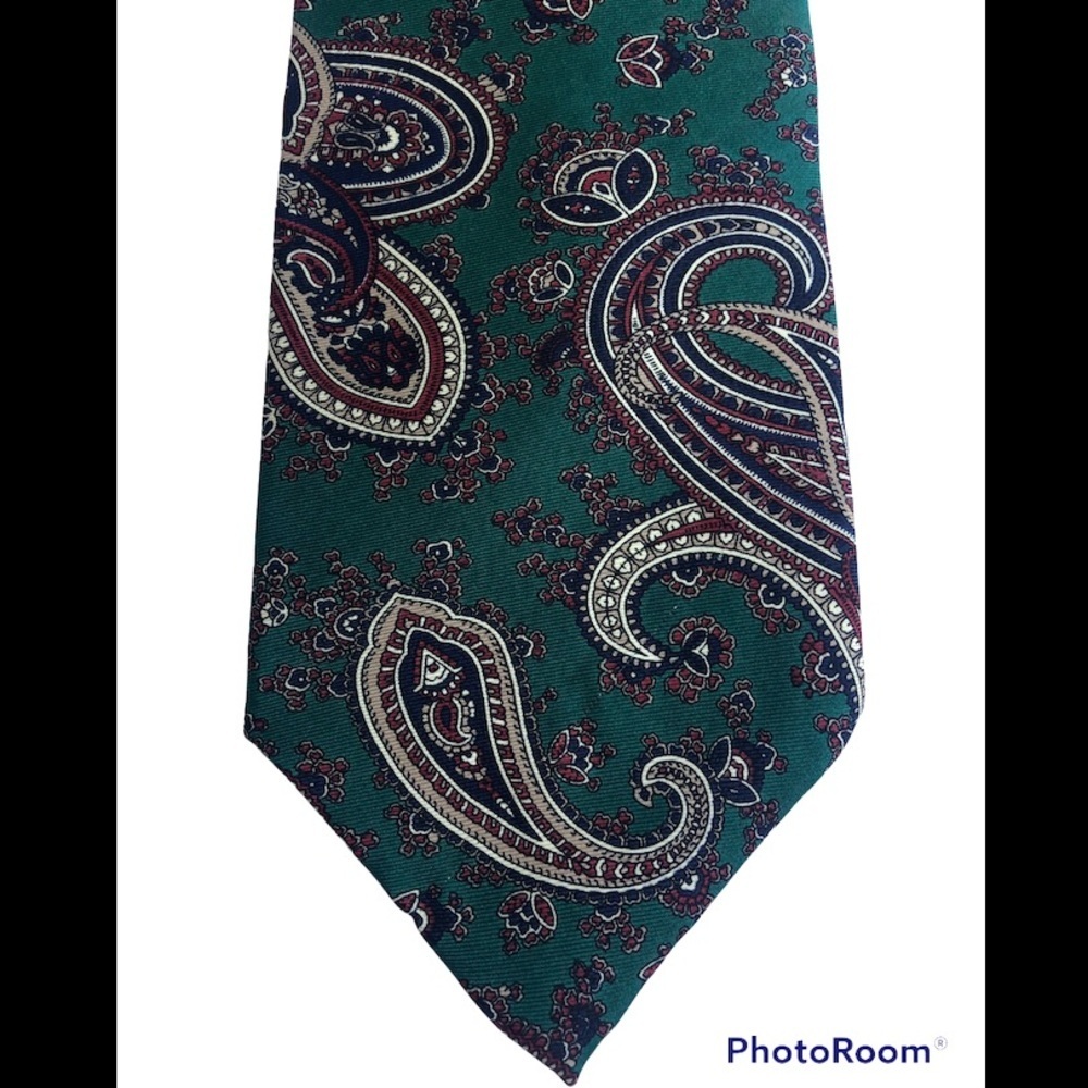Christian Dior Monsieur paisley preppy tie